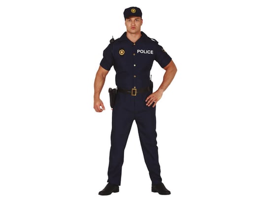 Kostium Policjanta dla mężczyzny Guirca