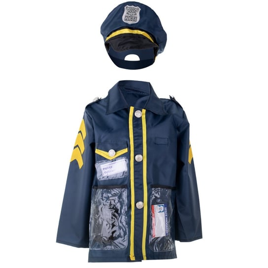 Kostium strój karnawałowy policjant Kontext