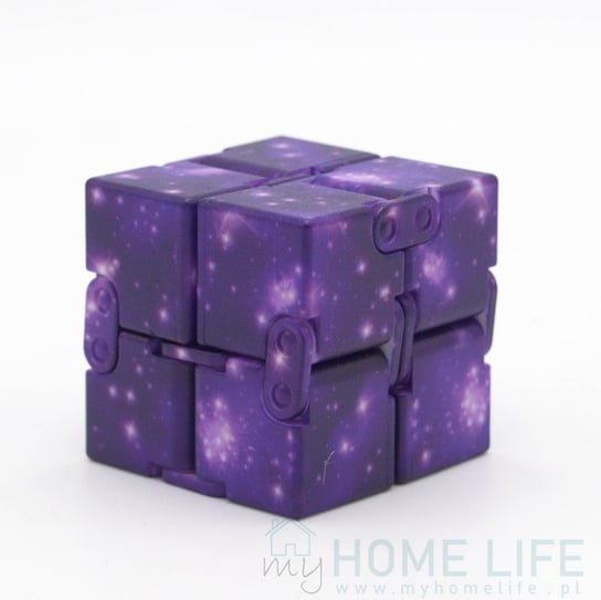 Kostka Antystresowa Nieskończoności Infinity Cube Fioletowa myHomelife