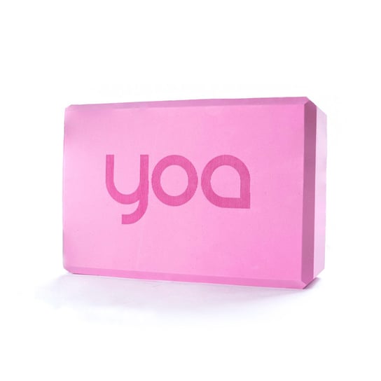 Kostka do jogi Yoa - różowy YOA