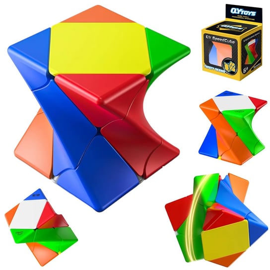 Kostka qytoys qiyi twisty skewb - zabawka logiczna gra zręcznościowa edukacyjna łamigłówka układanka QiYi