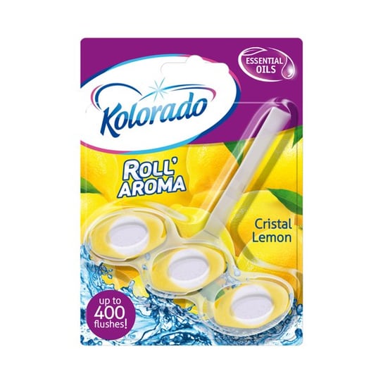 Kostka toaletowa KOLORADO Roll Aroma Cristal Lemon, 51 g Kolorado