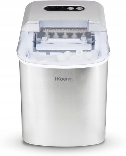 Kostkarka do lodu H.Koenig KB14 srebrny/szary 120 W stal nierdzewna 2,1 l H.Koenig