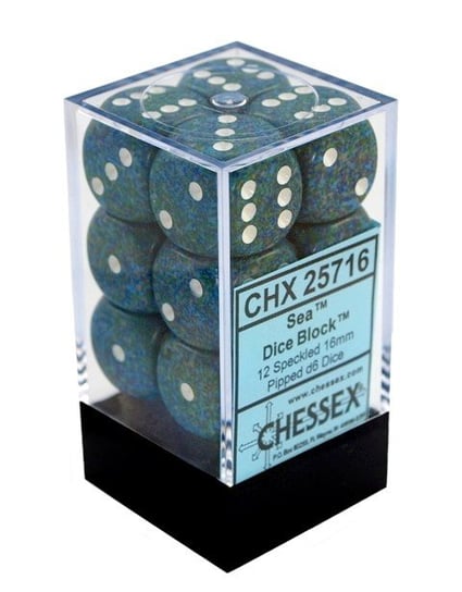 Kostki do gry K6 16mm 12szt. Chessex Chessex