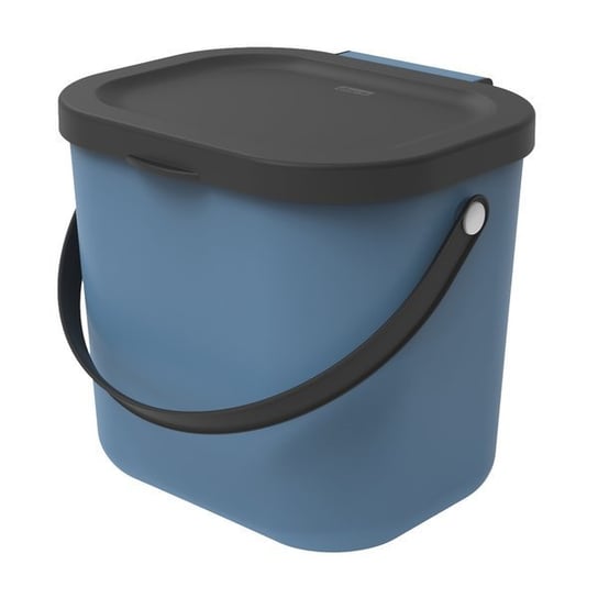 Kosz do segregacji śmieci / na odpady BIO Albula 6 L niebieski ROTHO Rotho