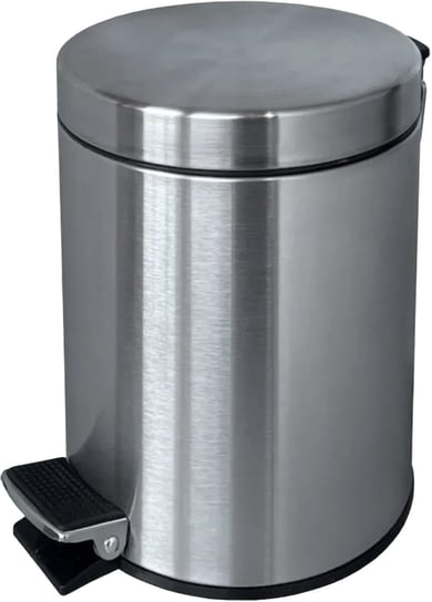 Kosz łazienkowy na śmieci pojemnik na odpadki stalowy 3l STELLA 20.003-SB Stella