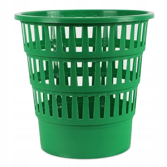 Kosz na śmieci ażurowy 16l zielony Office Products