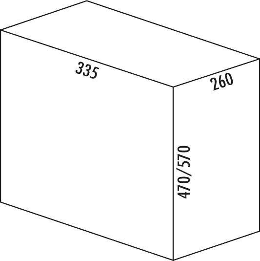 Kosz na śmieci szufladowy Bio Single 30 DT 32l - Wesco Wesco