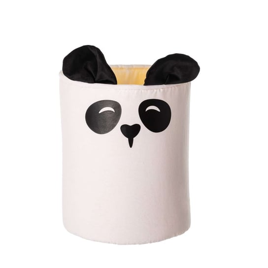 Kosz na zabawki Happy Band - Panda 30x40cm, 30x30x40cm Yellow Tipi