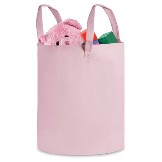 Kosz na zabawki, torba, pojemnik Nukido 35 x 60 cm różowy Nukido