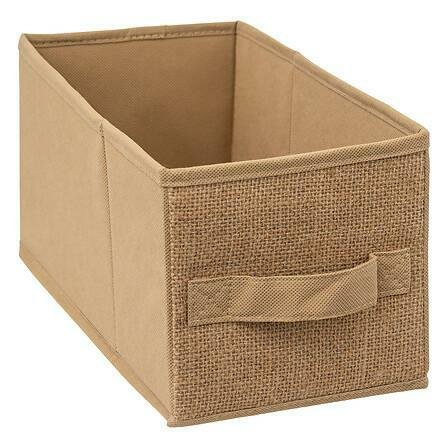 Cestino Portaoggetti In Bambù Mix N Modul – 15x31x14 Cm, Per Bagno, Armadio E Dispensa