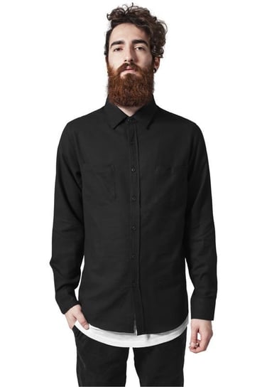 koszula CHECKED FLANELL blk/blk-XXL Urban Classics