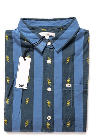 Koszula Damska Lee Drawstring Shirt Frost Blue L45Apwmj-S LEE