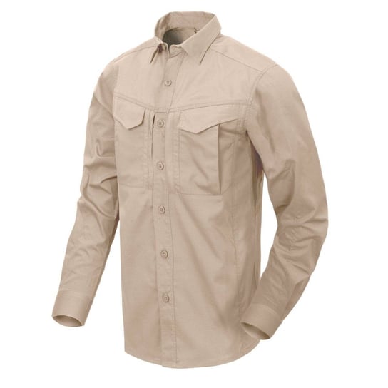 Koszula DEFENDER Mk2 long sleeve® - PolyCotton Ripstop - Beżowa - Helikon-Tex Helikon-Tex
