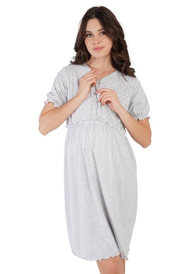 Koszula do Karmienia Vienetta M ciążowa bawełna guziki Vienetta