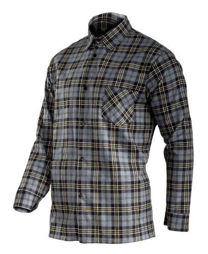 Koszula Flanelowa Szara, 170G/M2, "2Xl", Ce, Lahti Lahti PRO