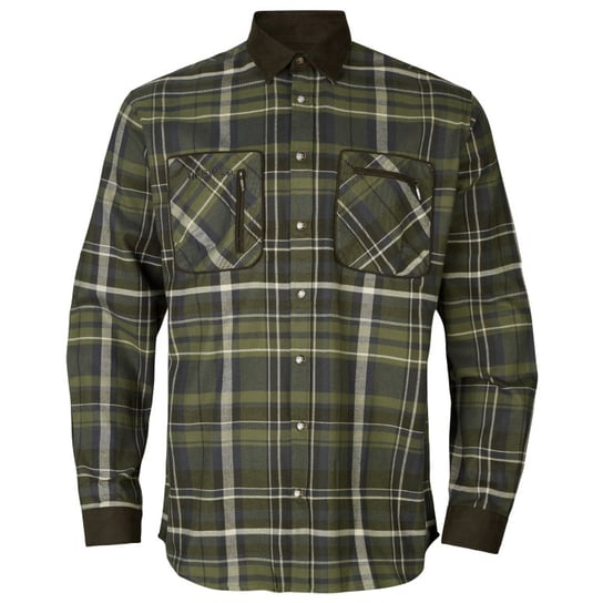 Koszula męska Härkila Pajal Olive check 2XL Harkila