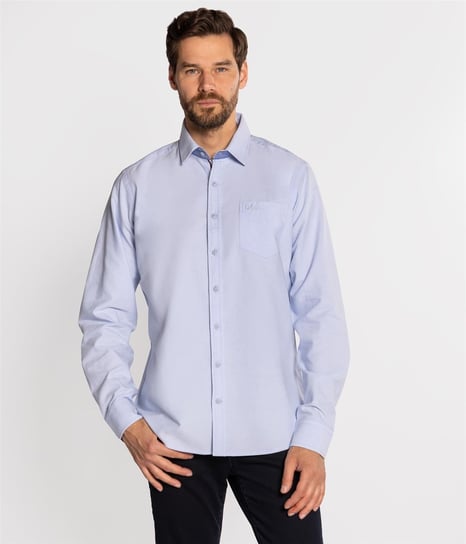 Koszula męska regular LINO 1060 BLUE-XL Lee Cooper