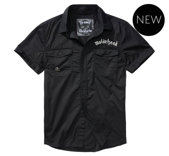koszula MOTORHEAD SHIRT - BLACK-S Brandit