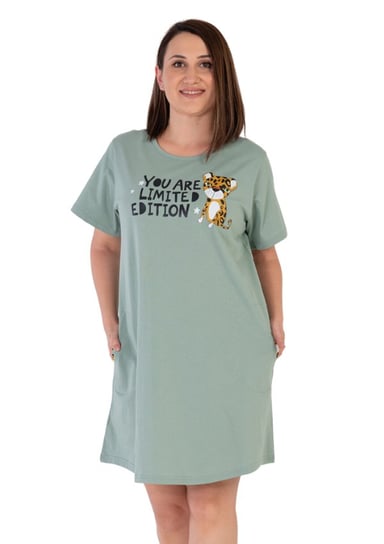 Koszula Nocna bawełniana 1XL +size duża Vienetta Vienetta