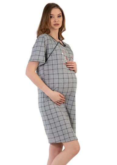 Koszula Nocna ciążowa na guziki bawełna Vienetta XL Vienetta