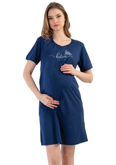Koszula Nocna do Karmienia Vienetta XL ciążowa Vienetta