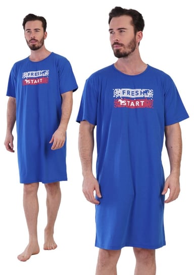 Koszula nocna męska bawełniana śmieszny pomysł na prezent świąteczny 3XL Vienetta