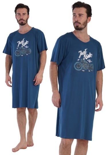 Koszula nocna męska bawełniana śmieszny pomysł na prezent świąteczny M Vienetta