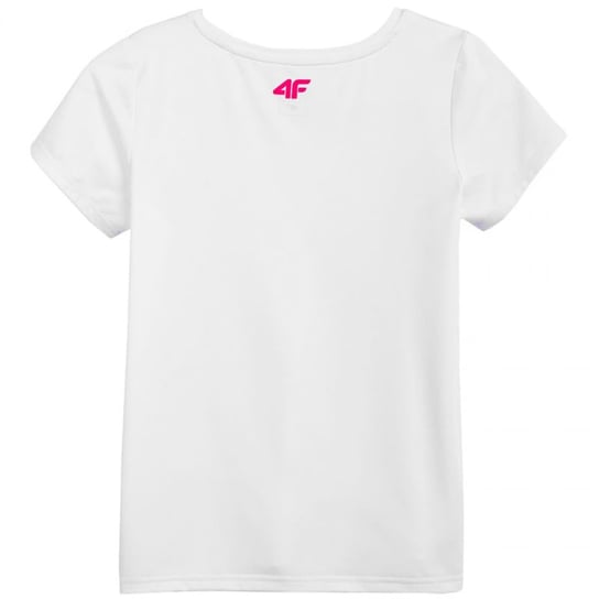 Koszulka 4F Junior HJL21-JTSD015 (kolor Biały, rozmiar 164) 4F
