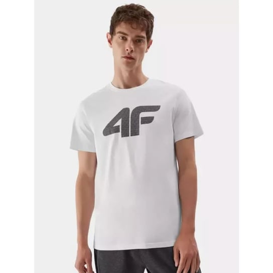 Koszulka 4F M 4FAW23TTSHM0877 (kolor Biały) 4F