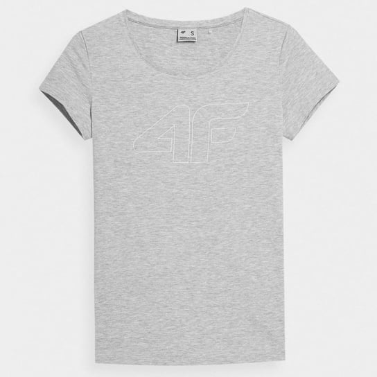 Koszulka 4F W H4Z22-TSD353 (kolor Szary/Srebrny, rozmiar XXL) 4F