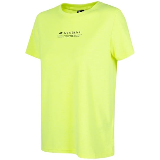 Koszulka 4F W H4Z22TSD019 (kolor Żółty, rozmiar M) 4F