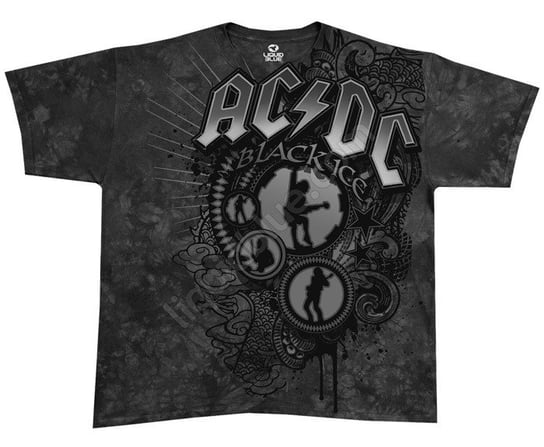 koszulka AC/DC - BLACK SHADOW barwiona-M Pozostali producenci