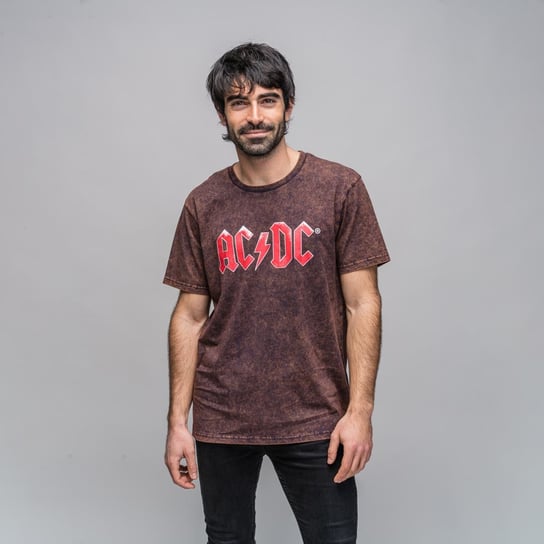 koszulka AC/DC - LOGO, barwiona -L ACDC
