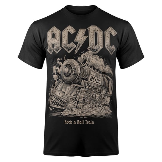 koszulka AC/DC - ROCK N ROLL TRAIN-L Inna marka