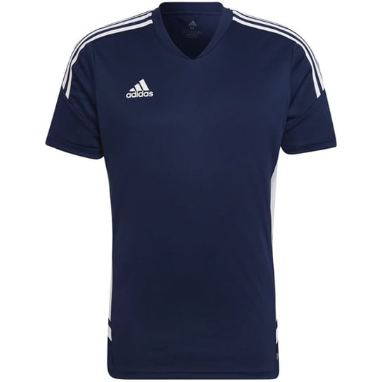 Koszulka adidas Condivo 22 Jersey V-neck M (kolor Biały. Granatowy, rozmiar L) Adidas
