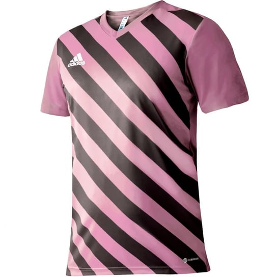 Koszulka adidas Entrada 22 Graphic Jersey Jr (kolor Czarny. Różowy, rozmiar 164 cm) Adidas