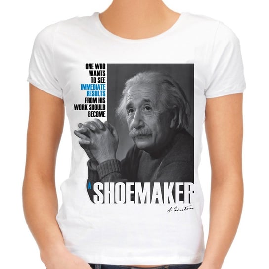 Koszulka Albert Einstein Shoemaker damska XS Stedman