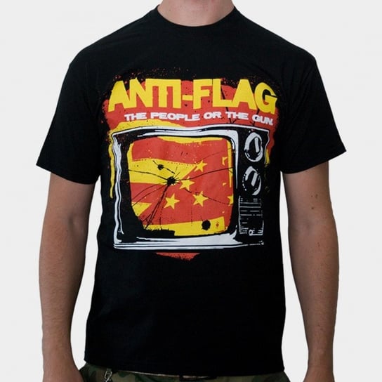 koszulka ANTI FLAG - THE PEOPLE OR THE GUN (BLACK)-S Pozostali producenci