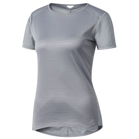 Koszulka biegowa adidas Response Short Sleeve Tee W (kolor Szary/Srebrny, rozmiar S) Adidas