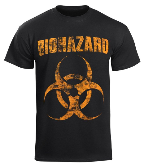 koszulka BIOHAZARD - LOGO-S Inna marka