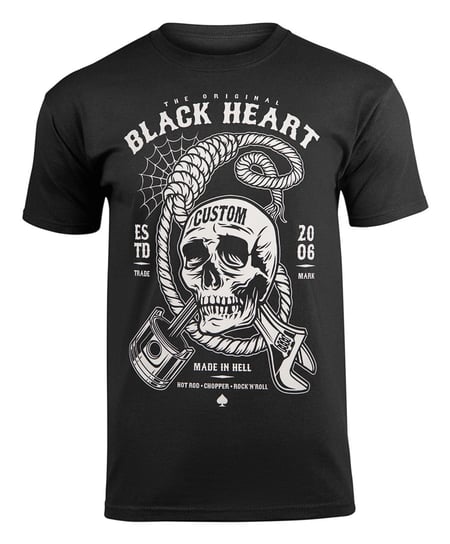 koszulka BLACK HEART - HANGMAN-M BLACK HEART