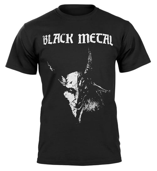 koszulka BLACK METAL-4XL Inny producent