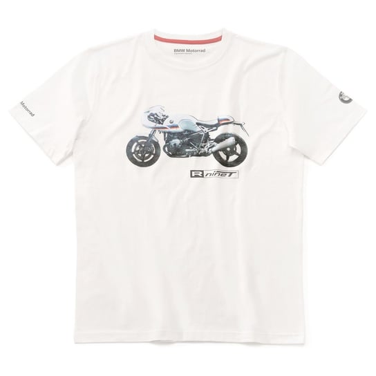 Koszulka BMW Motorrad R nineT Racer, biała, unisex - M BMW