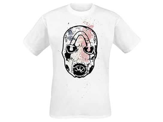 Koszulka Borderlands Psycho Splatter, Męska, Mała, Biała [Ts001Bor-S] Inna marka