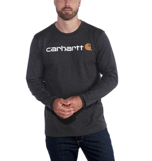 Koszulka Carhartt EMEA Signature Graphic Long Sleeve T-Shirt CARBON HEATHER Inna marka