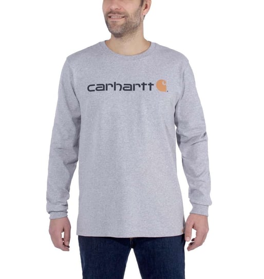 Koszulka Carhartt EMEA Signature Graphic Long Sleeve T-Shirt HEATHER GREY Inny producent
