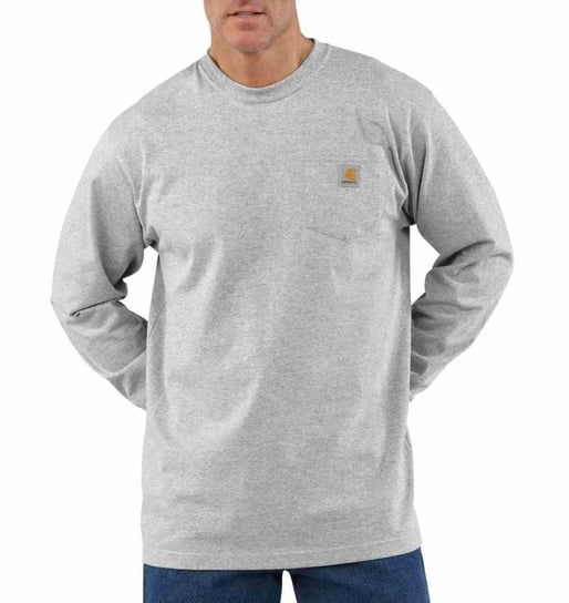 Koszulka Carhartt Heavyweight pocket L/S H.Grey Carhartt