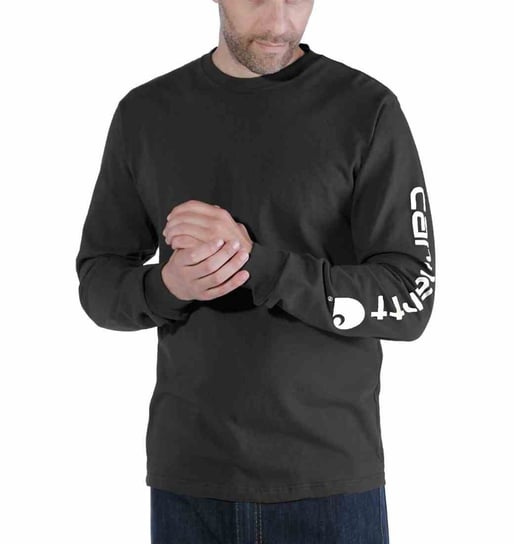 Koszulka Carhartt Logo Long Sleeve Black L Carhartt