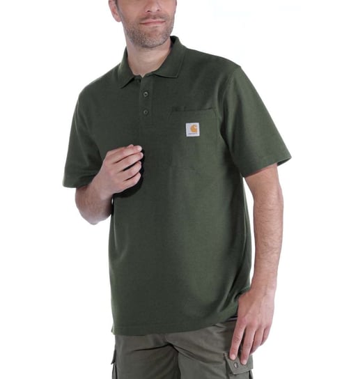 Koszulka Carhartt Polo Contractor's Work Pocket moss Inny producent